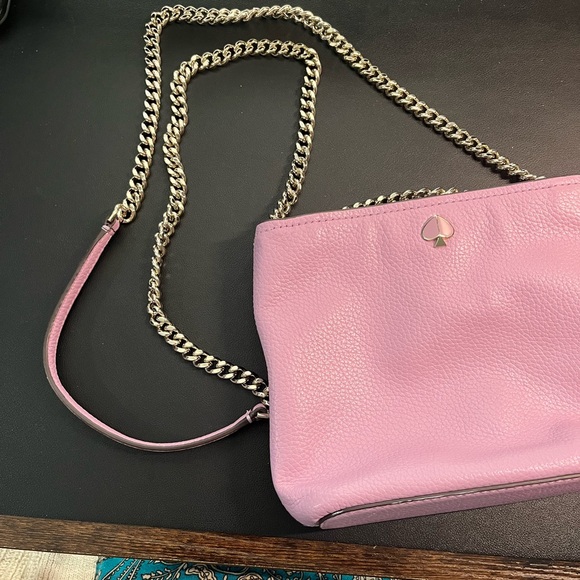 Kate Spade Lilac Textured Shoulder Bag/Crossbody. NWOT - Picture 7 of 11